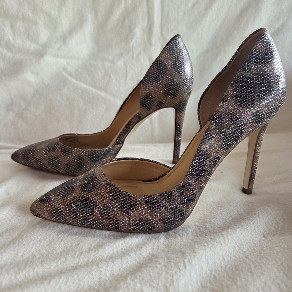 Jessica Simpson Animal Print Heels
